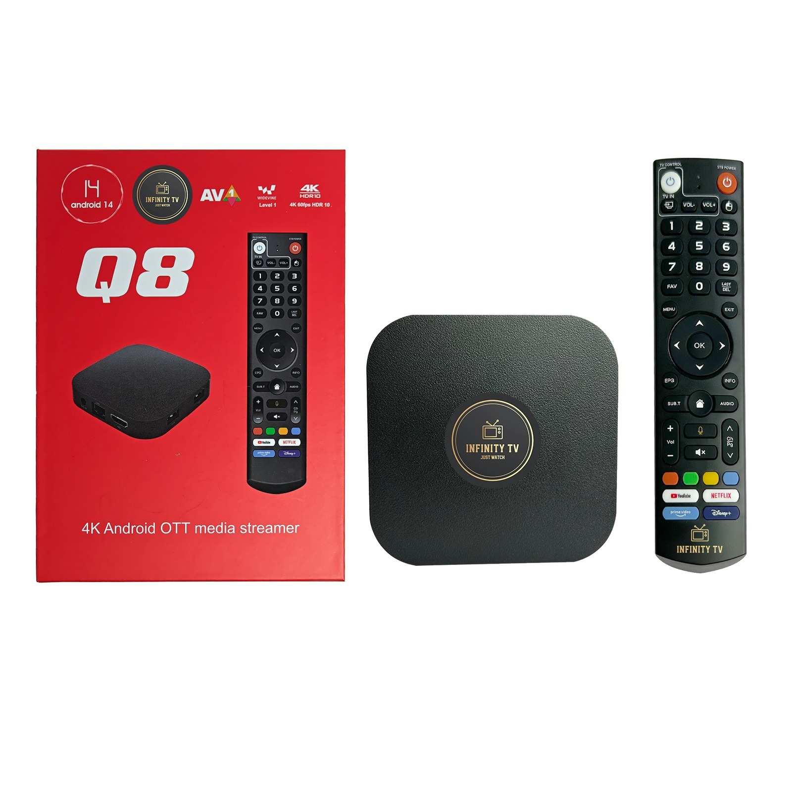 Infinity TV Q8 Android Box